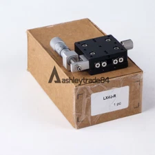 LX40-R X-AXIS Precision Finetuning Platform Manual Stage Slider CNC tool 40*40mm