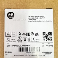 Sealed NEW Allen-Bradley 20F11ND027JA0NNNNN PowerFlex753 AC Drive