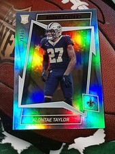ALONTAE TAYLOR 2022 Rookies & Stars #199 LONGEVITY SILVER RC 76/80 New Orleans