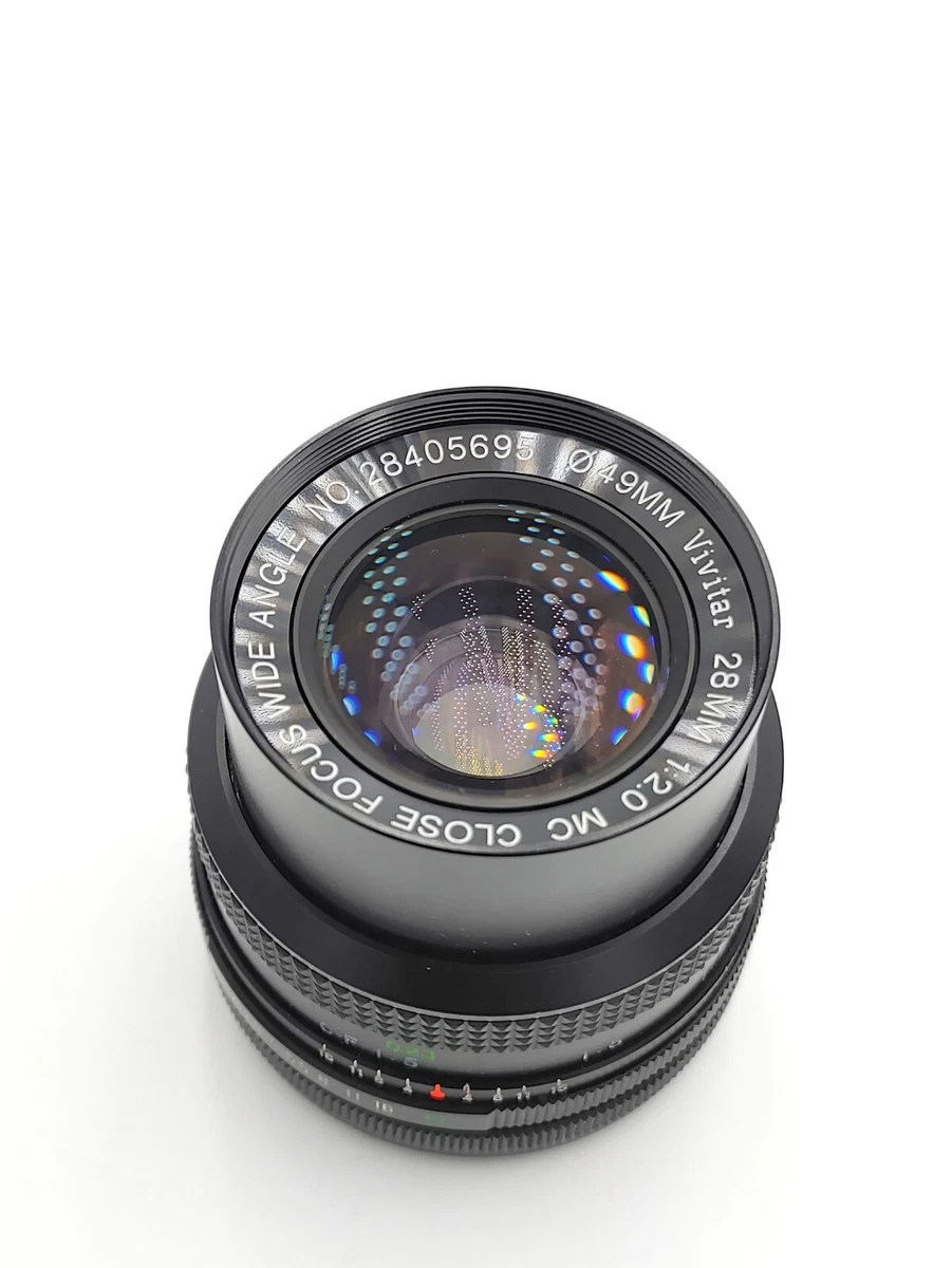 Vivitar Canon FD 28mm Focal Camera Lenses for sale | eBay