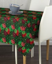 100 Milliken Polyester Printed Zinnia Signature Tablecloths - Assorted Sizes 