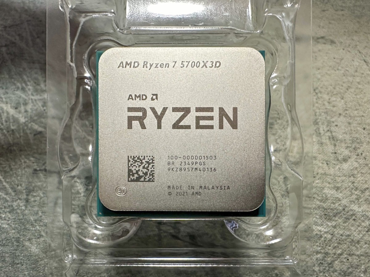 AMD Ryzen 7 5800X3D 8-core, 16-Thread Desktop Processor for AMD Ryzen 7 5800X3D 8-core, 16-Thread Desktop Processor for