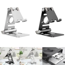 Adjustable Cell Phone Tablet Stand Desktop Holder Mount Mobile Phone iPad iPhone