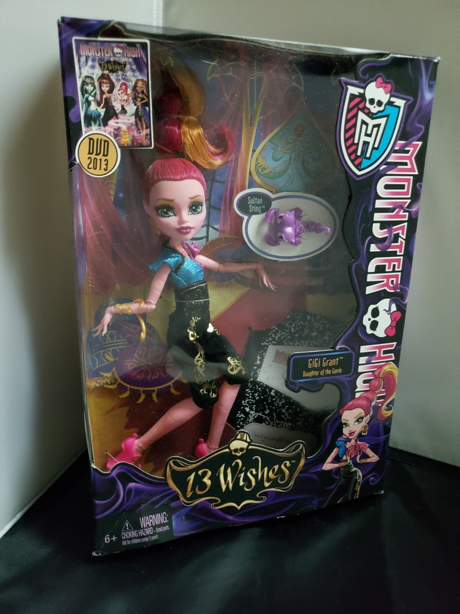 高井俐香 16種コンプ MONSTER GROOVE Monster High Doll 13 Wishes Gigi Grant, Haunt the Casbah for