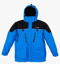 Ice Armor by Clam Edge Cold Weather Parka XXXL  3XL/Blue/Black