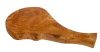 Olivenholz Griffbrett Naturschnitt, Ca. 20-24Cm