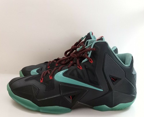lebron 11 diffused jade