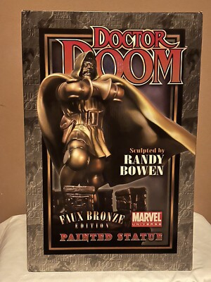 BOWEN DESIGNS DR. DOOM STATUE #226/300 FAUX BRONZE SIDESHOW FANTASTIC FOUR