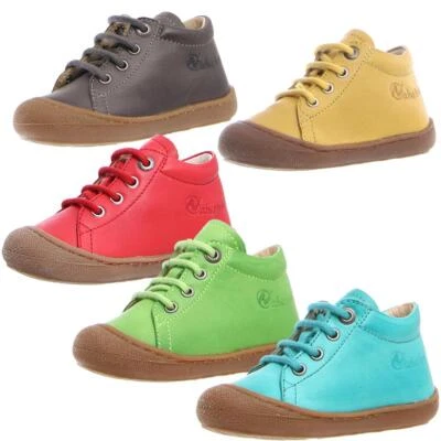 Naturino Cocoon 3972 Lauflernschuh Schnürschuh Leder leicht weich Gr.18-26