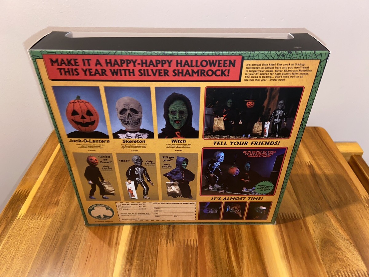 NECA Halloween 3 Season of the Witch 8 in. Scale Figure Set Silver