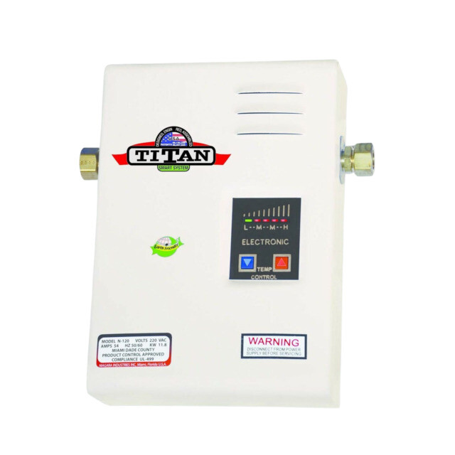 Titan SCR2 N-120 220V Electric Tankless Water Heater for sale online | eBay