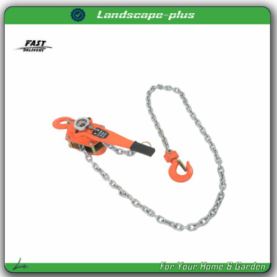 Lever Block Chain Hoist G80 Ratchet Hoist 6600lb Capacity 10ft Lifter