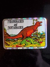 Vintage Vending Machine Dinosaur Sticker Prism