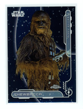 2024 Topps Chrome Star Wars Card RA-4 Rebel Alliance - Chewbacca
