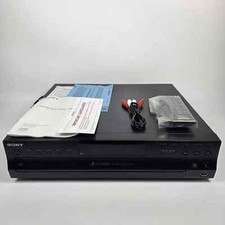 Sony CDP-CE500 5 Disc Changer CD to USB Recorder Player with Remote Manual
