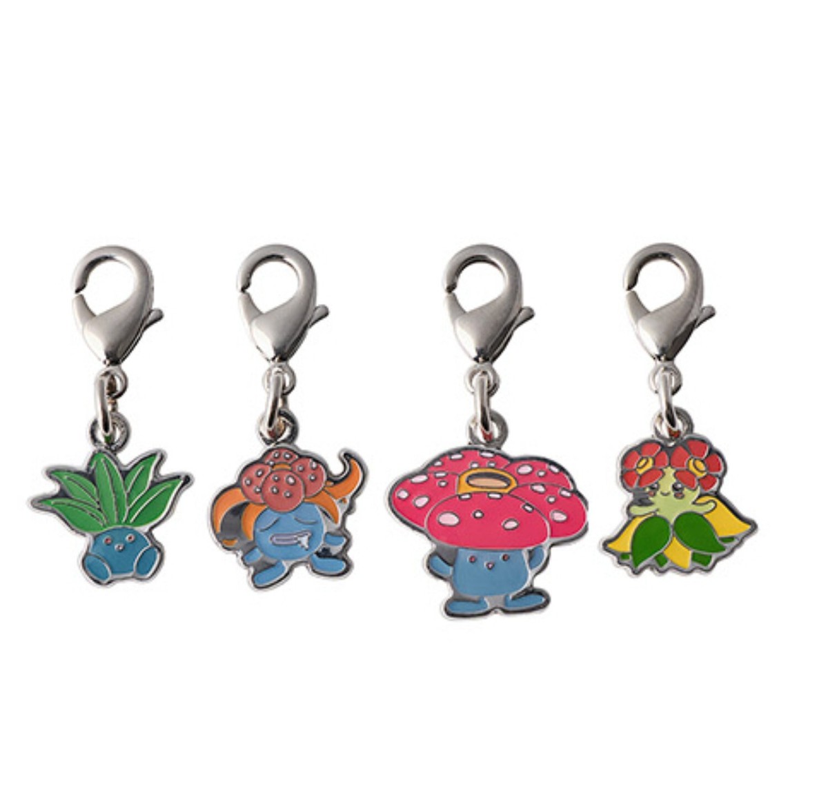 Pokemon keychain charm / Oddish set / Pokémon Pocket Monster Japan