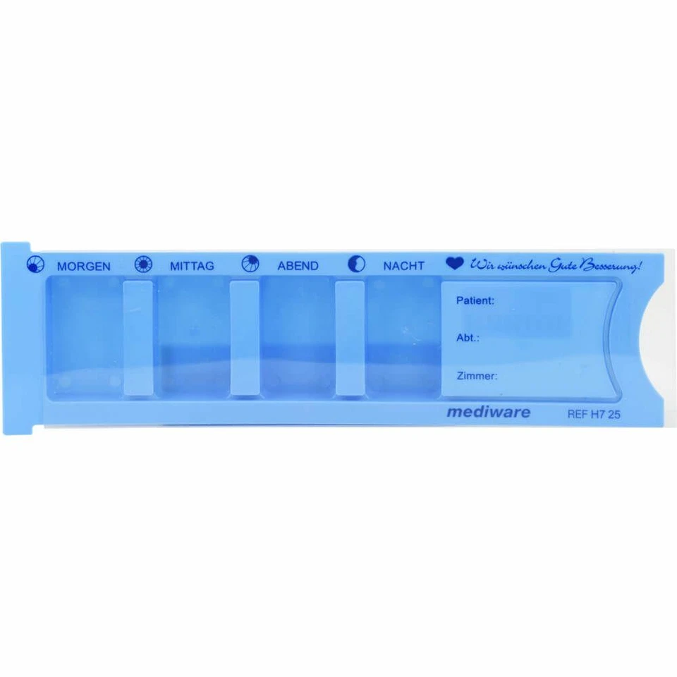 1001 ARTIKEL MEDICAL GMBH TABLETTENBOX 1 Tag 4-Fächer 1 St PZN10809458