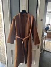 Other Stories Belted Wool Blend Coat Camel Brown Size 36 Sold Out