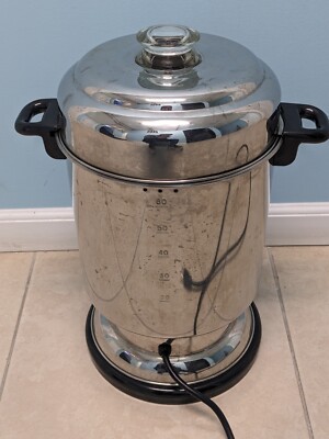 Delonghi Ultimate Coffee Urn 60 Cup Commercial Stainless Steel Maker DCU62  MINT | eBay