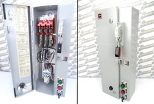 EATON - ECN1801SKS - COMBINATION STARTER - SZ0 600V - 30A RED RUN LIGHT (NEW)