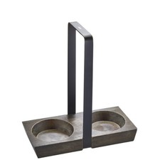 Menage X-PLOSION® für Salz Peffermühle Größe M Vintage Design Gewürz Ständer Ddr