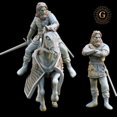 Hammerfist, Foot & Mounted, LOTR Saxons, Rohan etc 28mm Wargames & Collectors