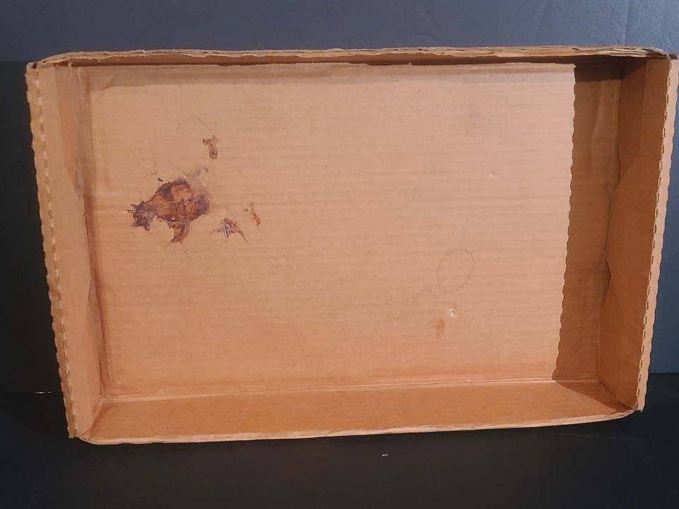 Vintage Eaglehead Farms Tifton GA Cardboard Tomato Box Top Advertising