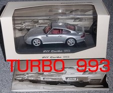 Porsche special order 1 43 Porsche 911 (993) 1995 Silver PORSCHE TURBO
