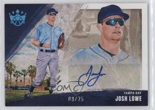 2022 Panini Diamond Kings DK Signatures Holo Blue 9/25 Josh Lowe Auto 0ud4