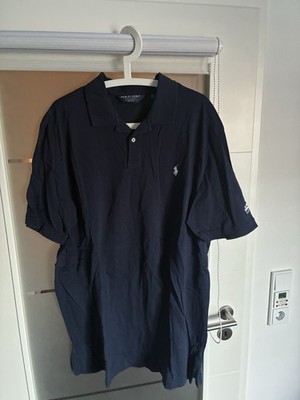 Ralph Lauren Polo Shirt Poloshirt Golfshirt XXL Herren dunkelblau