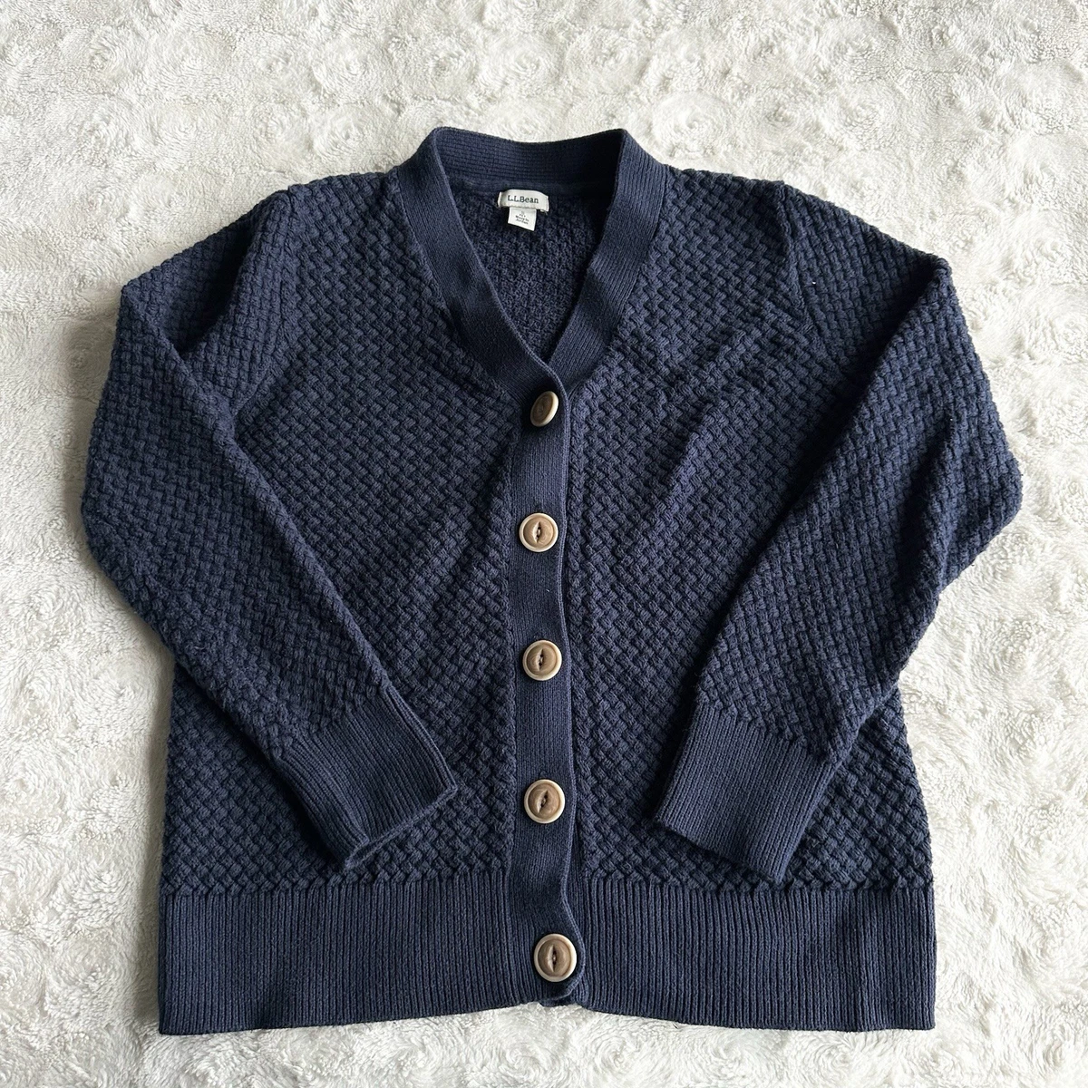 L.L. Bean Blue Cardigan Sweaters for Women for sale | eBay
