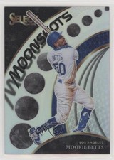 2021 Panini Select Moon Shots Holo Prizm Mookie Betts #MS-9 0i3a