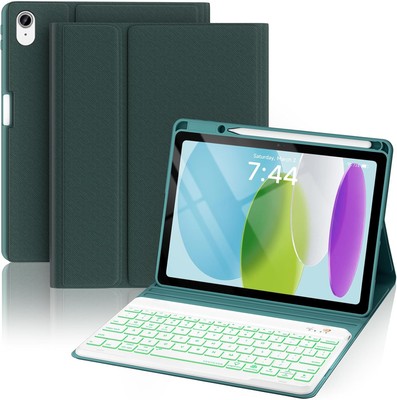 OYEEICE for iPad 11th (A16) &10th Generation Case with Classic style, Teal 