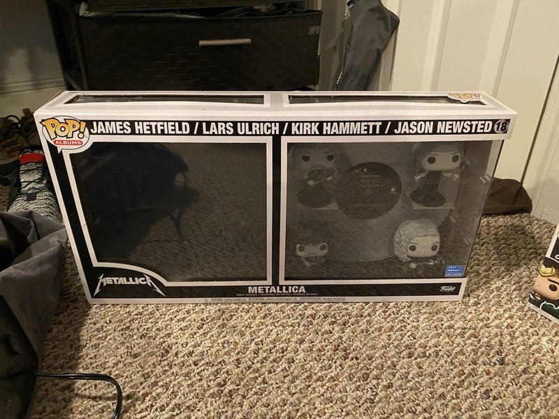 Funko Pop! Albums Deluxe Metallica (Black Album) Walmart Exclusive 2021