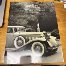 1993 Sothebys Classic Car Auction Catalog Hap Motlow Collection Vintage Auto
