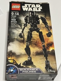 LEGO Star Wars: K-2SO (75120) Incomplete For Parts,  Booklet Present Has Crease