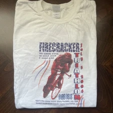 Firecracker Triathlon 2005 T Shirt - Men’s XL White - Gildan Ultra Cotton