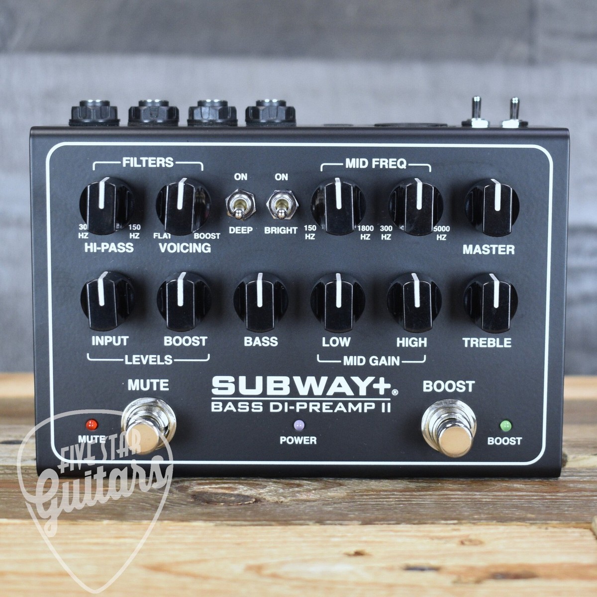 Mesa Boogie Subway+ Bass DI-Preamp II Pedal | eBay