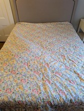 Laura Ashley Sycamore Quartet Cottage Core Floral Vintage comforter queen size