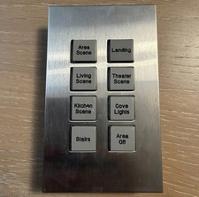 Vantage Light Control 8-Button Keypad Square ...