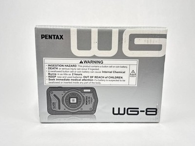 PENTAX WG-8 Waterproof Shockproof Adventure Camera Ring Light Black