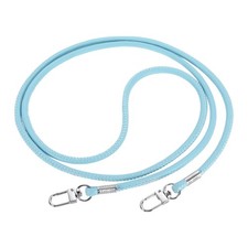 Crossbody Replacement Chain Strap, 120cm Thin Soft PU Strap Sky Blue 