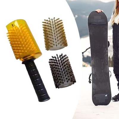 Snowboard-Wachsbürsten-Set, Ski-Bürsten-Set, rotierende Bürste mit