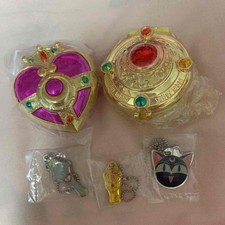 Sailor Moon Transformation Compact Mirror Charm 5 Piece Set