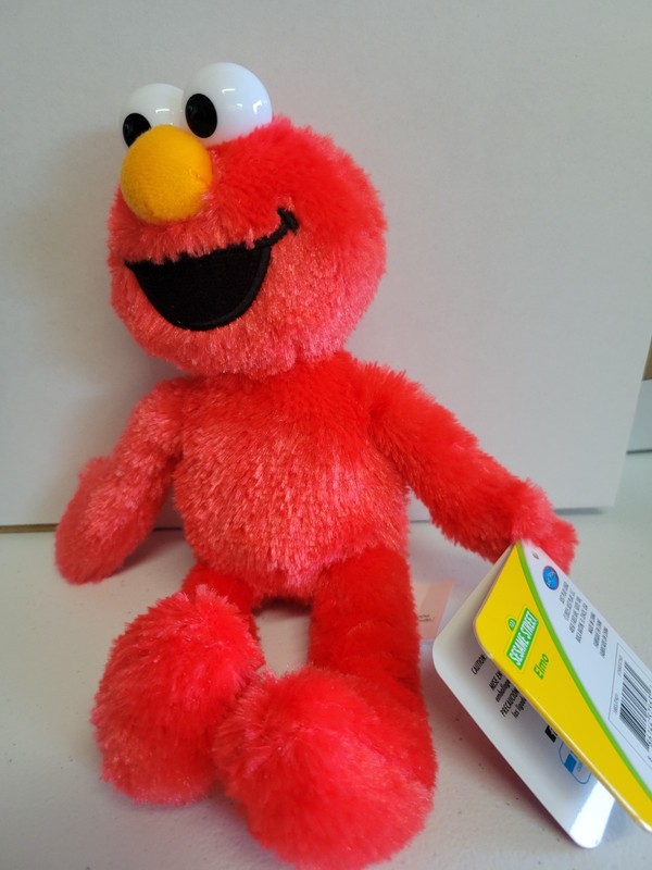 Sesame Street Elmo Just Play Tags Small Red Plush Toy Children 18+ Months 2024 