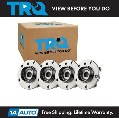 TRQ Wheel Hub Bearings Assembly Set Front & Rear Fits Mini