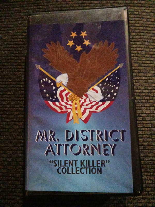 Classic Radio Programming On Cassette Tape Mr District Attorney "Silent Killer"
