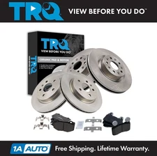 TRQ Brake Pad & Rotor Kit Ceramic Fits 2019-2020 Chevrolet Camaro