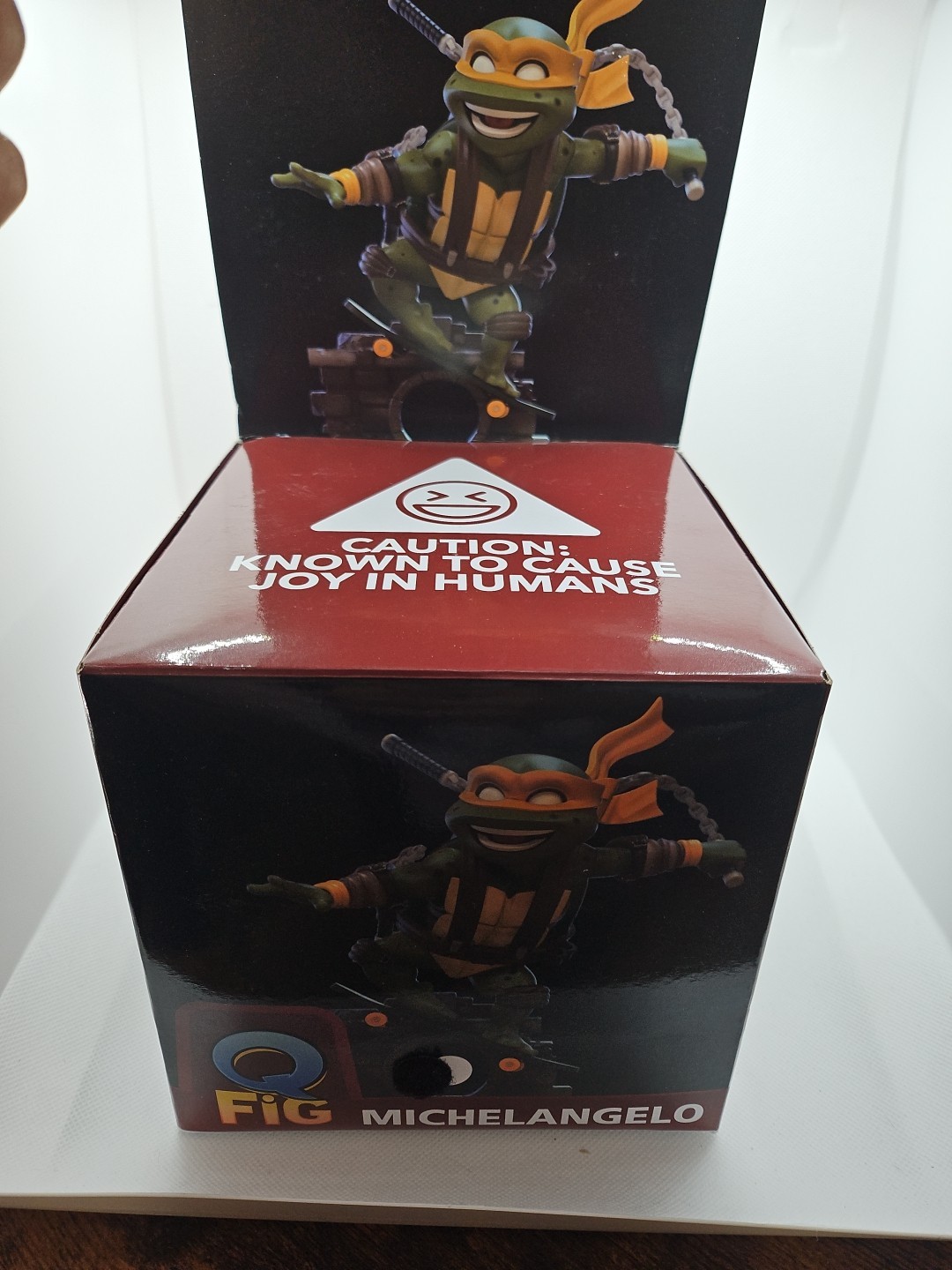 Nickelodeon Teenage Mutant Ninja Turtles Raphael Q-Fig Vinyl Figure 72 BRAND NEW