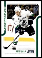 2011-12 Score Sami Salo Vancouver Canucks #452